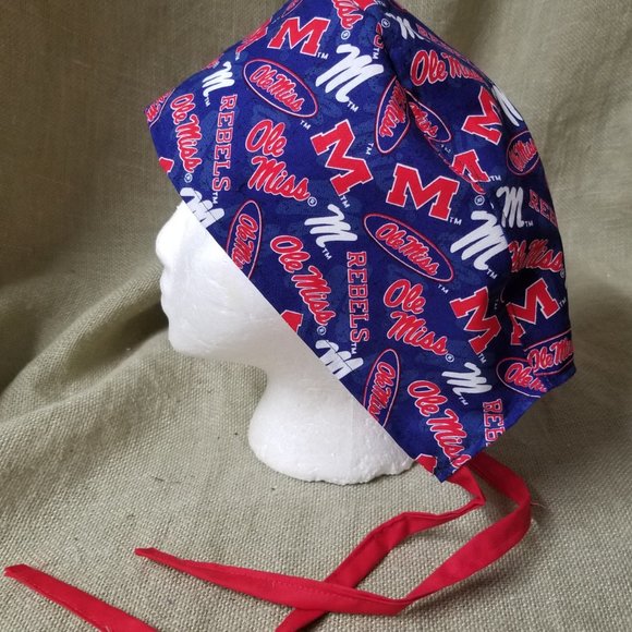 Ole Miss UM Medical  Surgical Scrub Cap - Picture 3 of 3